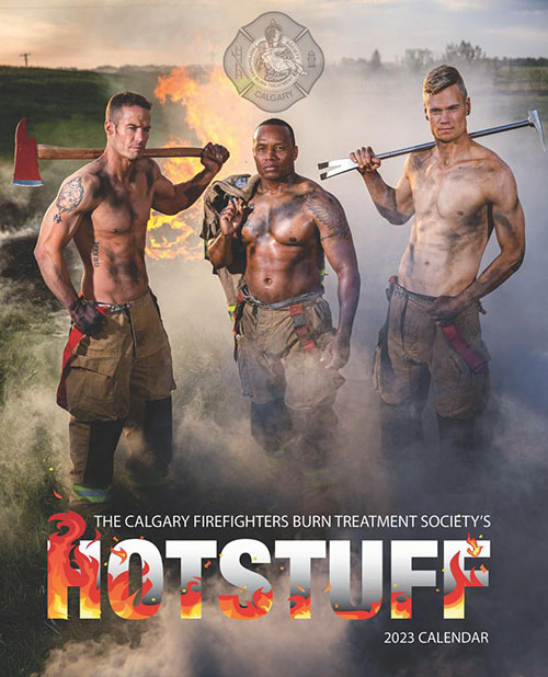 Fire Fighters Calgary Calendar